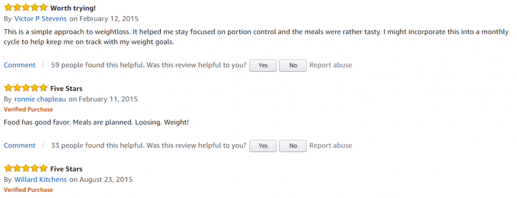 nutrisystem reviews