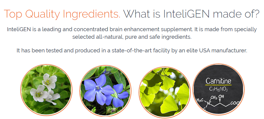 inteligen ingredients