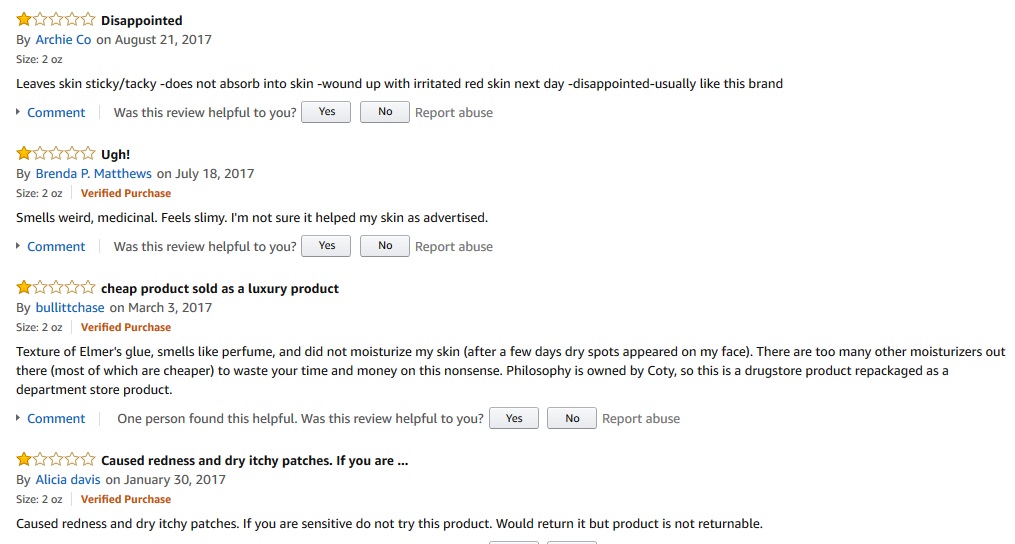 Philosophy Miracle Worker reviews