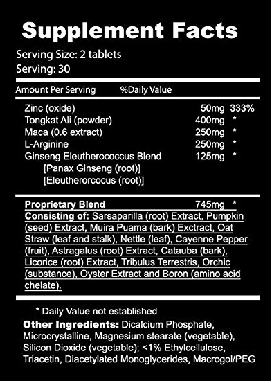 ASox9 ingredients