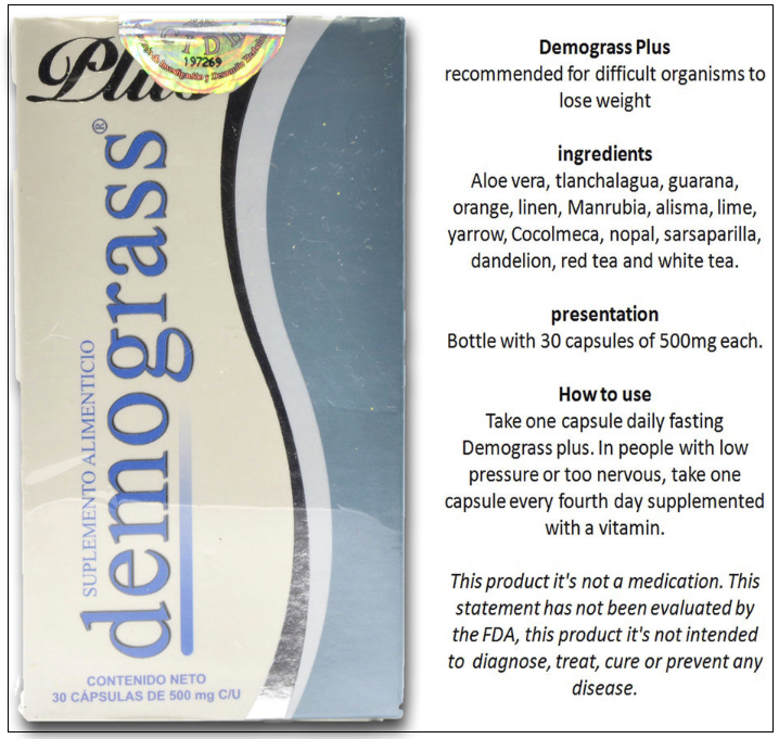 Demograss Plus ingredients