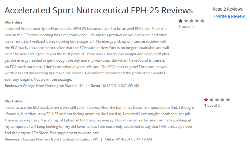 EPH-25 reviews