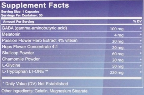 Luminite ingredients