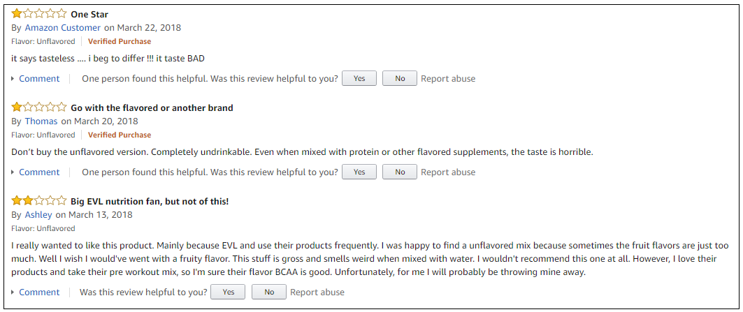 BCAA 5000 reviews