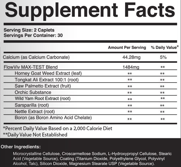 Alpha X Boost ingredients