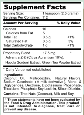 Leaner Creamer ingredients