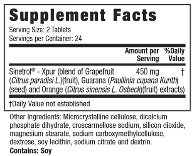 Stored-Fat Belly Burner ingredients