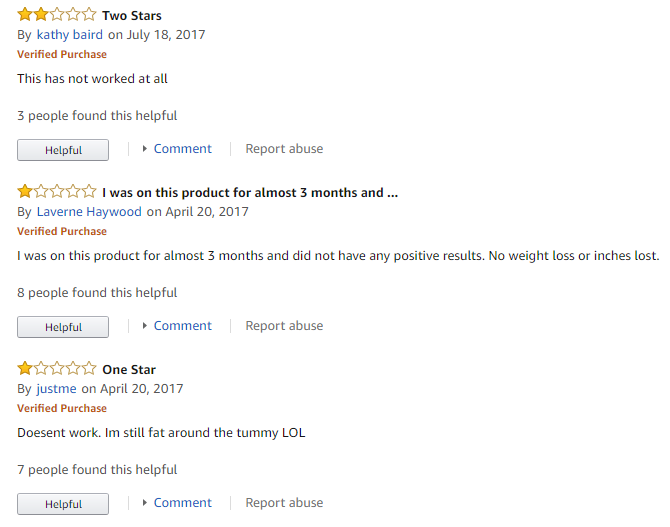 Stored-Fat Belly Burner reviews