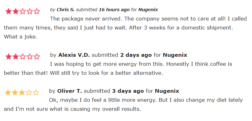 nugenix reviews