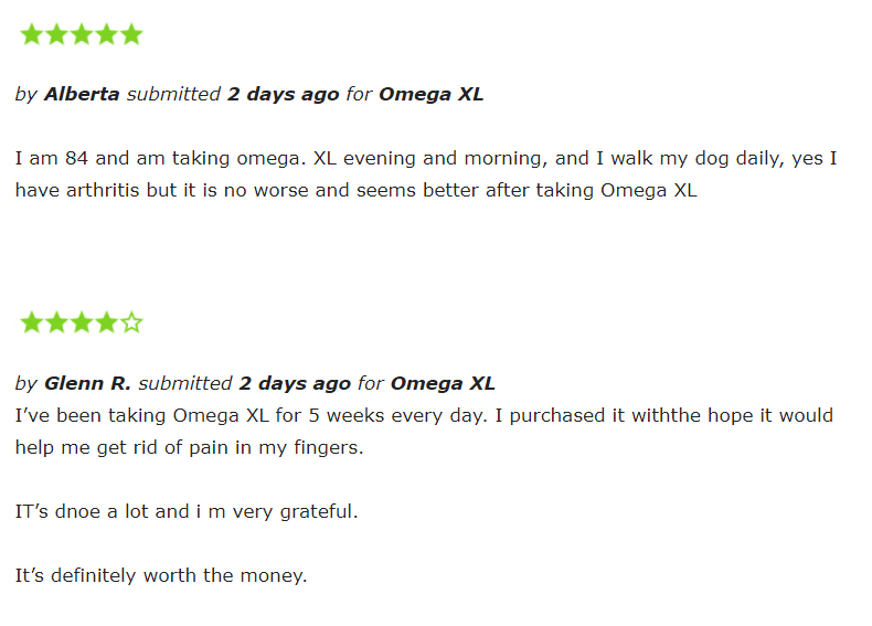 real omega xl reviews