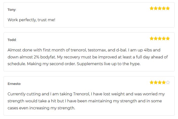 Trenorol reviews