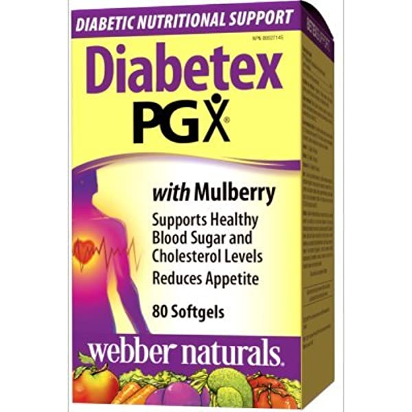 Webber Naturals Diabetex PGX