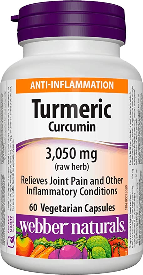 Webber Naturals Turmeric Curcumin