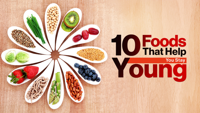  Food That Will Help You Stay Young