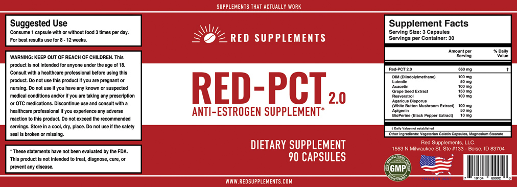 Red Supplements RED-PCT